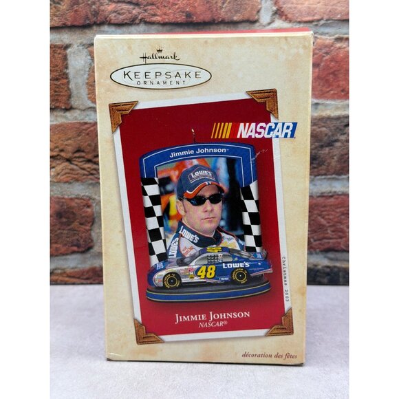 Hallmark Keepsake Ornament Jimmie Johnson NASCAR 2003 Holiday Decoration Racing - Picture 1 of 7